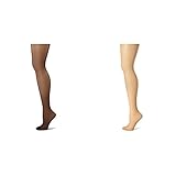 Hanes Women's 2 Pack Control Top Reinforced Toe