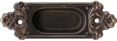 Lorraine Pattern Inset Sash Lift in Oil-Rubbed Bronze