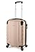 TravelCross Chicago 20'' Carry On Lightweight Hardshell Spinner Luggage - Champagne