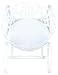 White Magical Fairy Princess Quinceanera Wedding Birthday Baby Shower Decorations Cupcake Stand Place Card Holder Cake Topper Party Favor Keepsake Carriage Rack 4L x 2.35H x 2W inch - 2 Piece Set