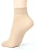 ililily 5 Or 10 Pairs 20D Sheer Ankle High Tights Hosiery Socks (Beige - 5)