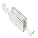 Amalen UL Certified Wall Mount Power Surge Protector with 3 AC Outlet Plug + 2 USB Charger Ports (2.1A) + Holder