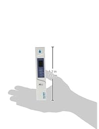 HM Digital AP 1 AquaPro, comprobador de sólidos disueltos, calidad total del agua, 0 5000 ppm, rango de TDS, resolución de 1 ppm, precisión de lectura de +  2  (cuerpo magnético)