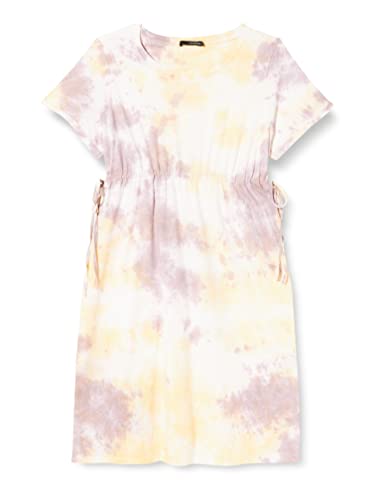 SUPERMOM Robe à Manches Courtes Tie Dye, Blé neuf-P915, 44 Femme