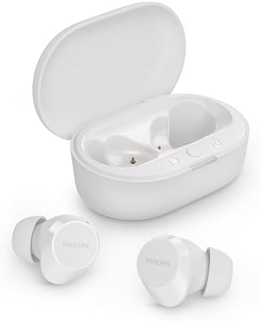 TAT1209WT Auriculares True Wireless con Bluetooth - Auriculares pequeños, Gran Valor, un Sonido Natural con Graves dinámicos, Llamadas nítidas y Estuche de Carga tamaño Bolsillo - Blanco
