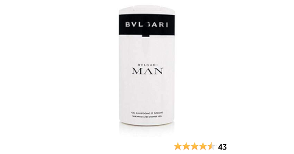 bvlgari man in black shampoo and shower gel