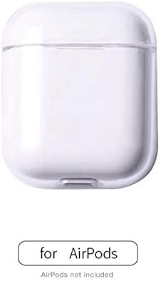 GELATO AirPods Case Protective Cover and Skin Compatible with Apple Airpods 1 & 2 Transparent