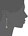 10k Yellow Gold Heart Dangle Earrings