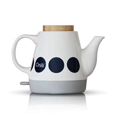 Hanwa HANWA Earthenware electricity kettle blue Japan used like new