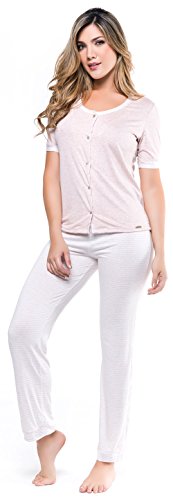 Adriana Arango Women's 2 Piece Pajama Set 7686 S