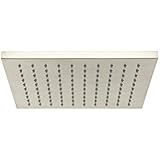Speakman S-2763-BN Kubos Square Rain Shower Head, Brushed Nickel
