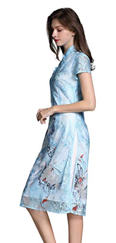 4 Shineflow+Landscape+Painting+Cheongsam+Cocktail