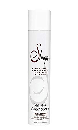 Shuga Hair Care Aerosol Leave-In Conditioner 8oz for all hair types w/ Shuga Complex