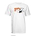FOX Men's 40YR T-shirt XL White
