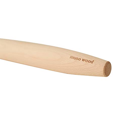 Muso Wood Wooden Rolling Pin for Children (French 11-4/5 Inch)
