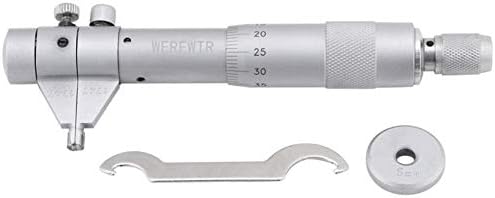 Werewtr Accurate Inside Micrometer Hole Bore Internal Diameter Gage Gauge 5-30Mm Range 0.01Mm Accuracy Inner Micrometer,5-30Mm
