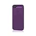 Incipio iPhone 5 5S SE Case, NGP [Flexible TPU] Authentic Shockproof Ultra-Thin Slim Cover - Translucent Indigo Violet