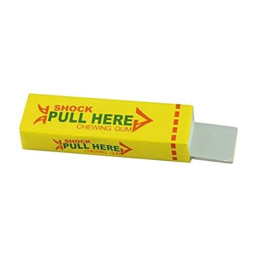 SMTSMT Electric Shock Shocking funny Pull Head Chewing gum Gags - Image 8