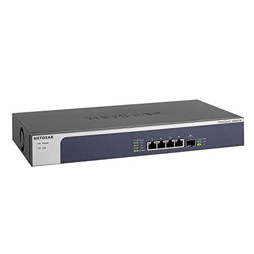 Netgear-XS505M-100EUS-Switch-de-Red-Unmanaged-Pro-no-gestionable-de-5-Puertos-10-GigabitMulti-Gigabit-Ethernet-con-1-Puerto-SFP