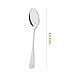 Stainless Steel Dinner Spoons with Round Edge, Pack of 15