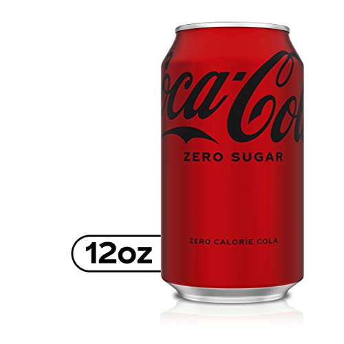 Coke Zero Sugar Cola Soda, 12 oz, 24 Pack (Package May Vary) Pricepulse