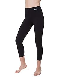 NIRLON Capri Leggings para dama, cintura alta, entrenamiento, capris, pantalones de yoga, talla grande