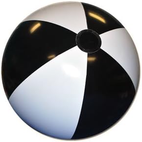 black beach balls