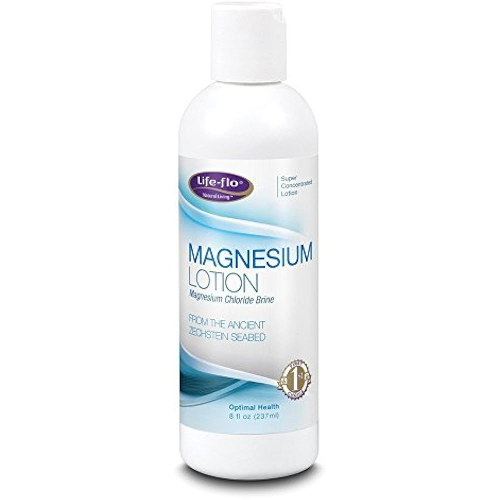 Life Flo Magnesium Lotion Chloride Supplement Muscle