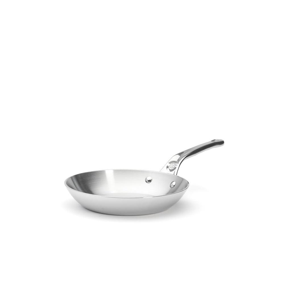 De Buyer 3724.20 Affinity Stainless Steel Frying Pan, 20 cm Diameter