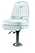 Wise 8WD013-7-710 Standard Pilot Chair with 12-18" Adjustable Height Pedestal, White