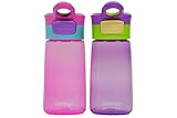 Contigo Kids 14oz Gracie Autoseal Water Bottles Petal & Amethyst