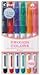 Pilot Frixion Colors Erasable Marker Pen, 6 Color Set (SFC-60M-6C3)