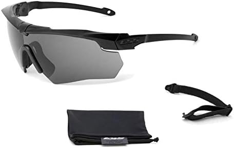 Amazon.com : ESS CrossBlade ONE Eyeshield Smoke Gray, Black