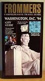 Front cover for the book Washington, DC 1994 by Frommer's