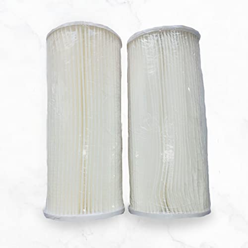Pack 2 Cartuchos Jumbo de Repuesto de Polipropileno Filtro Estándar Compatible con Rotoplas Filtración Agua 50 Micras Capacidad para Toda la Casa