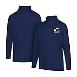 Ultra Game NBA Men's Quarter Zip Long Sleeve