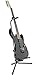 Musician's Gear Electric, Acoustic and Bass Guitar Stand Black