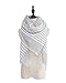 Zando Women's Stylish Warm Blanket Tartan Plaid Big Scarf Blanket Wrap Shawl