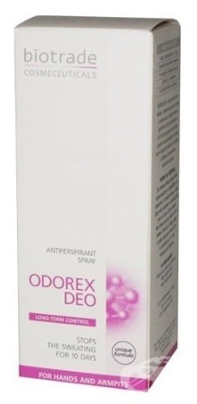 Odorex Deo Antiperspirant Spray. Eliminate Sweat for Up to 10 Days Per Use by Teliamed