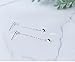 Tiny Ball Earrings with Chain Dangle Earrings 925 Sterling Silver Stud Earrings