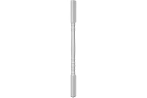 FenceSource Colonial Baluster White PVC (Plastic) Spindle Picket 1-1/2inches x 1-1/2inches x 32inches (1 per Pack)