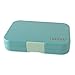 YUMBOX TAPAS Larger Size (Antibes Blue, Flamingo Tray) Leakproof Bento lunch box for Adults, Teens & Pre-teens