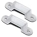 DEMASLED 20 pcs Silicon Mounting Bracket Fastener Clip SMD 5060 Flexible LED Light Strip IP67/68 Waterproof with Screws