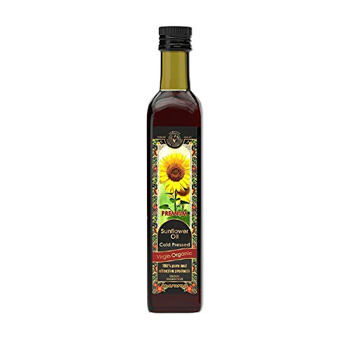 Sunflower Oil Cold Pressed Virgin Organic 16.9 fl oz/500 ml - Thumbnail 5