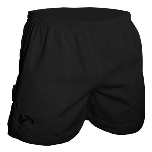 Optimum Men's Auckland Rugby Short (34, Black)