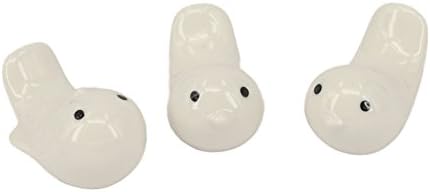 DiscountOne 3PCS Ceramic Bird Chopstick Spoon Rests Fork Knife Holder, Quality Kitchen Accessories