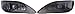 Spec-D Tuning LF-COR05GOEM Toyota Corolla Camry Solara Smoked Oem Style Fog Lights