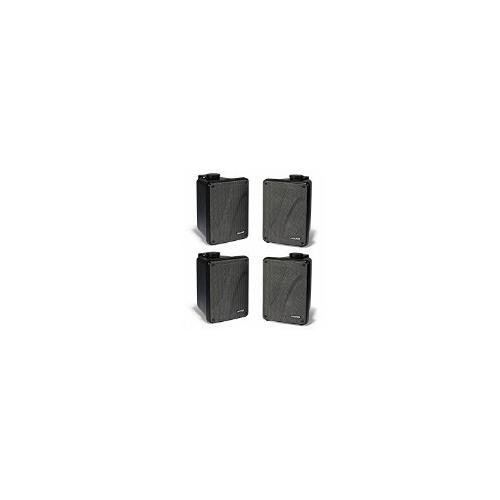 4) KICKER KB6000 6.5" Black Full Range Indoor/Outdoor/Marine Speakers 11KB6000B