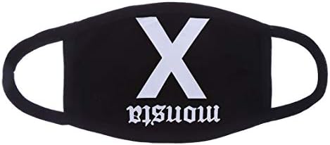 yangzhoujinbei Exquisite KPOP Monsta X Concert Same Style Mask Anti-Dust Unisex Cotton Fans Hot Gift(None monsta x)