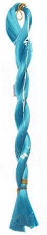 80cm Blue Hair For Blythe /Barbie Doll Hair Transplant Wig